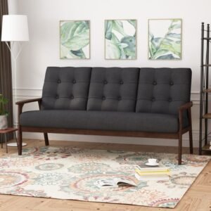 Simple Sofa Dark Grey